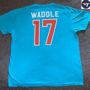 Jaylen Waddle Miami Dolphins Jersey T-shirt Fanatics NFL (XL)